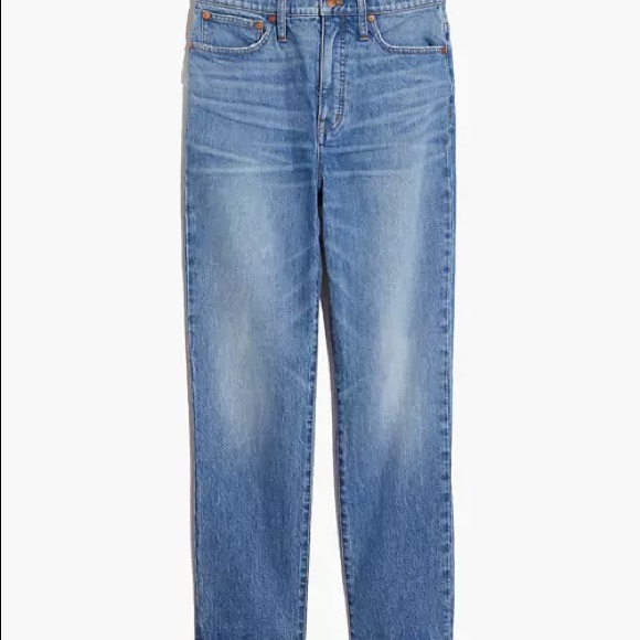 Madewell Classic Straight Jeans in Nearwood Wash Size 27 Regular - Picture 2 of 5